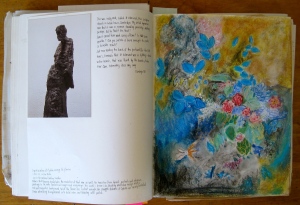 2010 Reflections on artist process and exploration into Ophelia Among the Flowers.